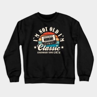 50th Birthday I´m Not Old I´m Classic Mens Crewneck Sweatshirt